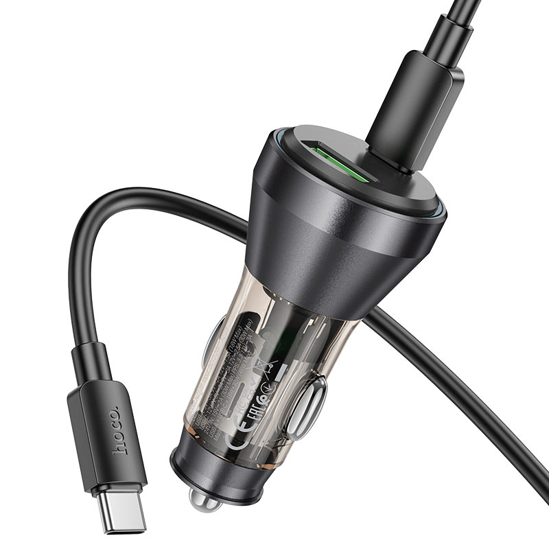 Car charger “NZ12B Unimpeded” 48W cable set