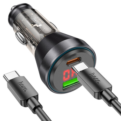 Car charger “NZ12B Unimpeded” 48W cable set