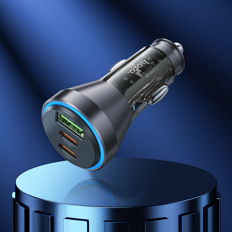 Car charger “NZ12D Lucky” 60W cable set