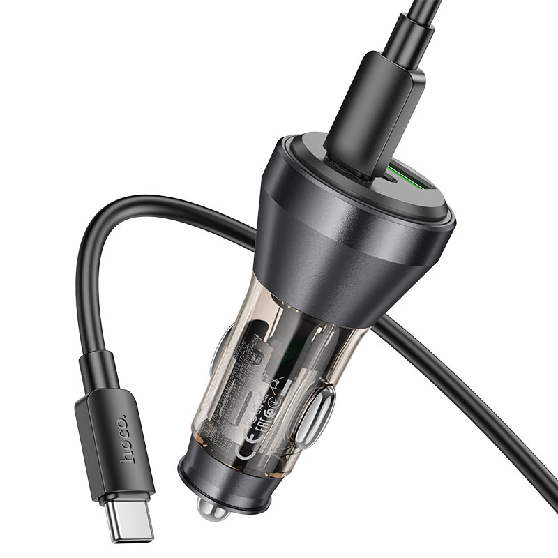 Car charger “NZ12D Lucky” 60W cable set