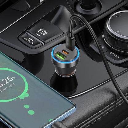 Car charger “NZ12D Lucky” 60W cable set