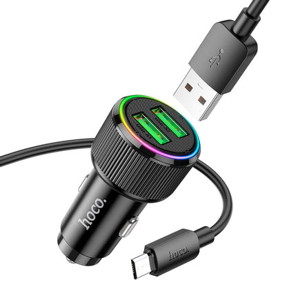 Car charger “NZ14 Guerrero” 36W cable set