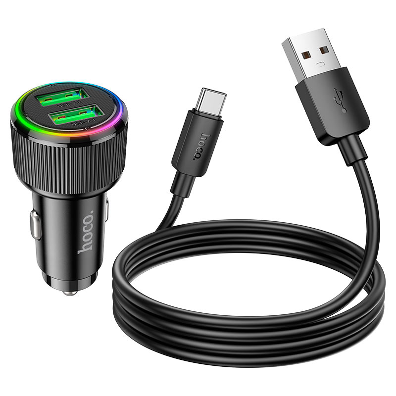 Car charger “NZ14 Guerrero” 36W cable set