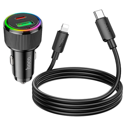Car charger “NZ14A Guerrero” 38W cable set
