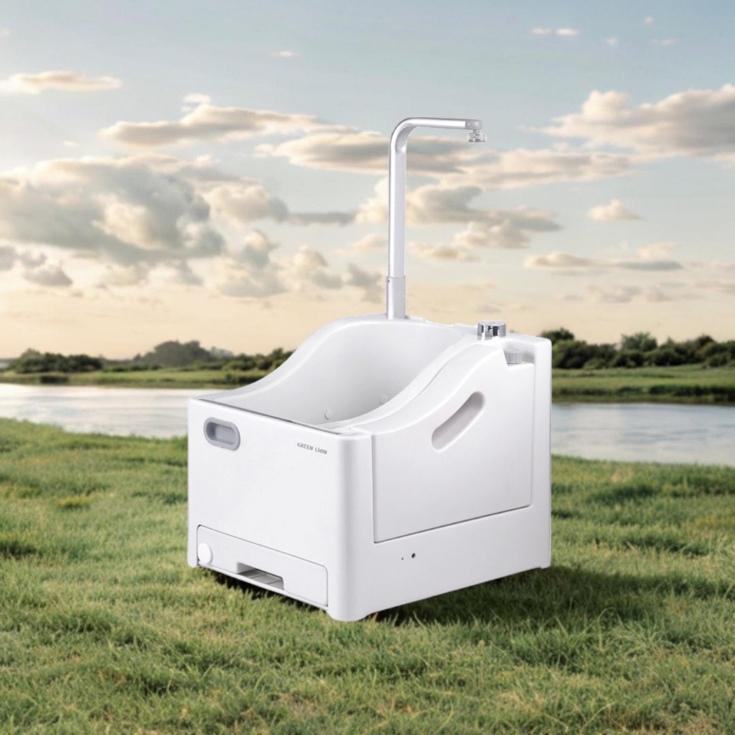 Green Lion GWM-10 Portable Wudu Machine - White