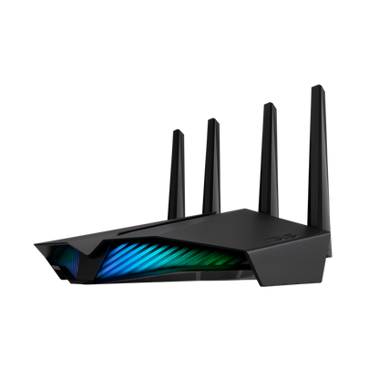 ASUS AX5400 WiFi 6 Gaming Router (RT-AX82U) - Dual Band Gigabit Wireless - MASNWRTAX82UX