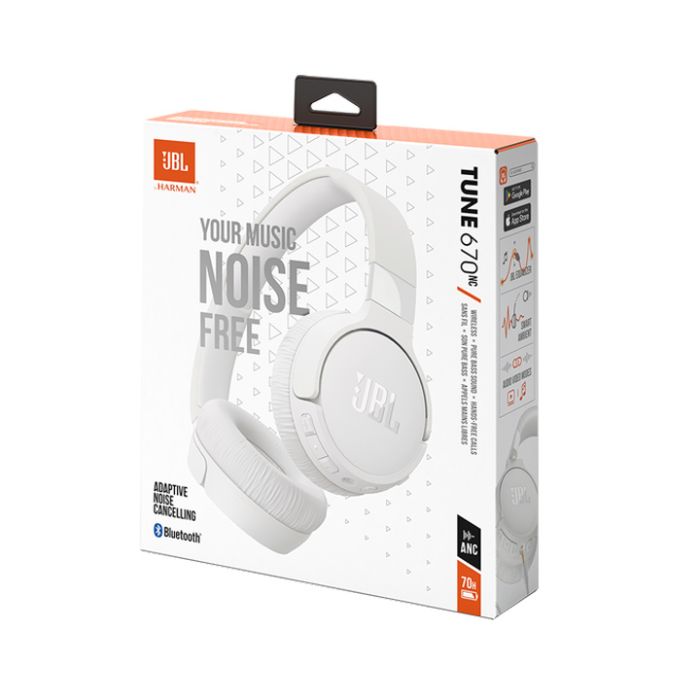 JBL TUNE 670NC | ADAPTIVE ON-EAR NOISE CANCELLING HEADPHONE WITH