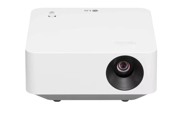 LG CineBeam LED Smart Portable Projector, White, PF510QAMA