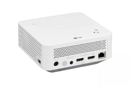 LG CineBeam LED Smart Portable Projector, White, PF510QAMA