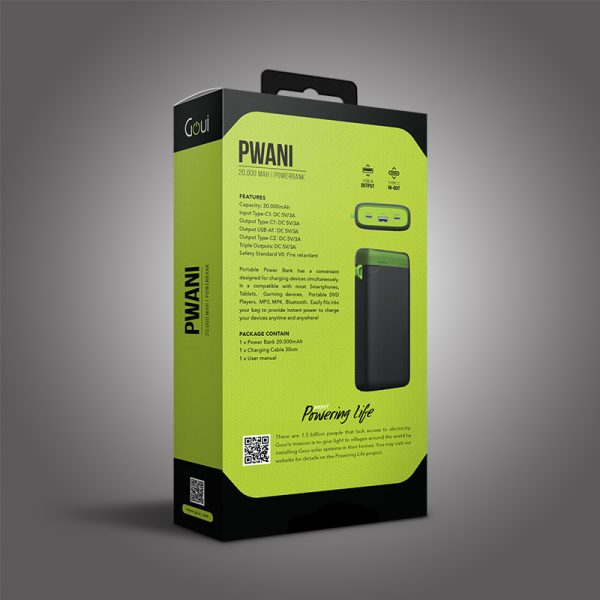 Goui Pwani 20 Portable Power Bank