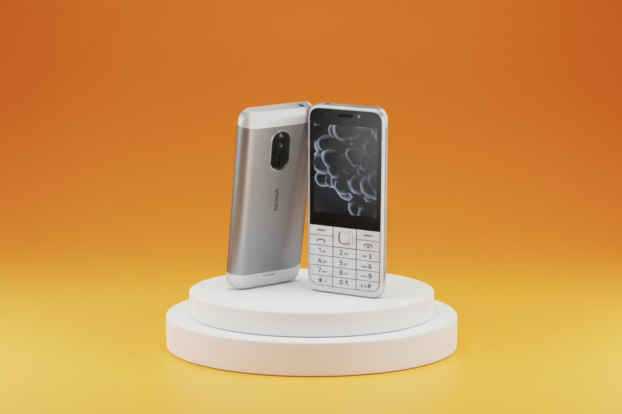 نوكيا 230 DS مع منفذ Type-C (TA-1609) أسود، أبيض