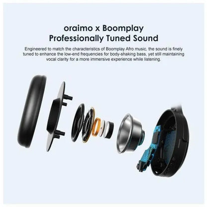 oraimo BoomPop Over-Ear Wireless Headphones OEB-H89D