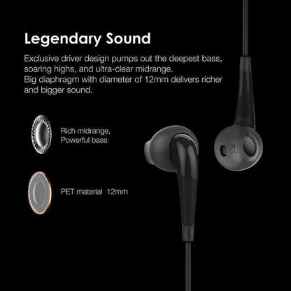 oraimo Halo 3 Half In-Ear Wired Headphones OEP-E21P