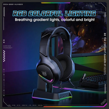 ONIKUMA X31 RGB Light Wired Gaming Headset