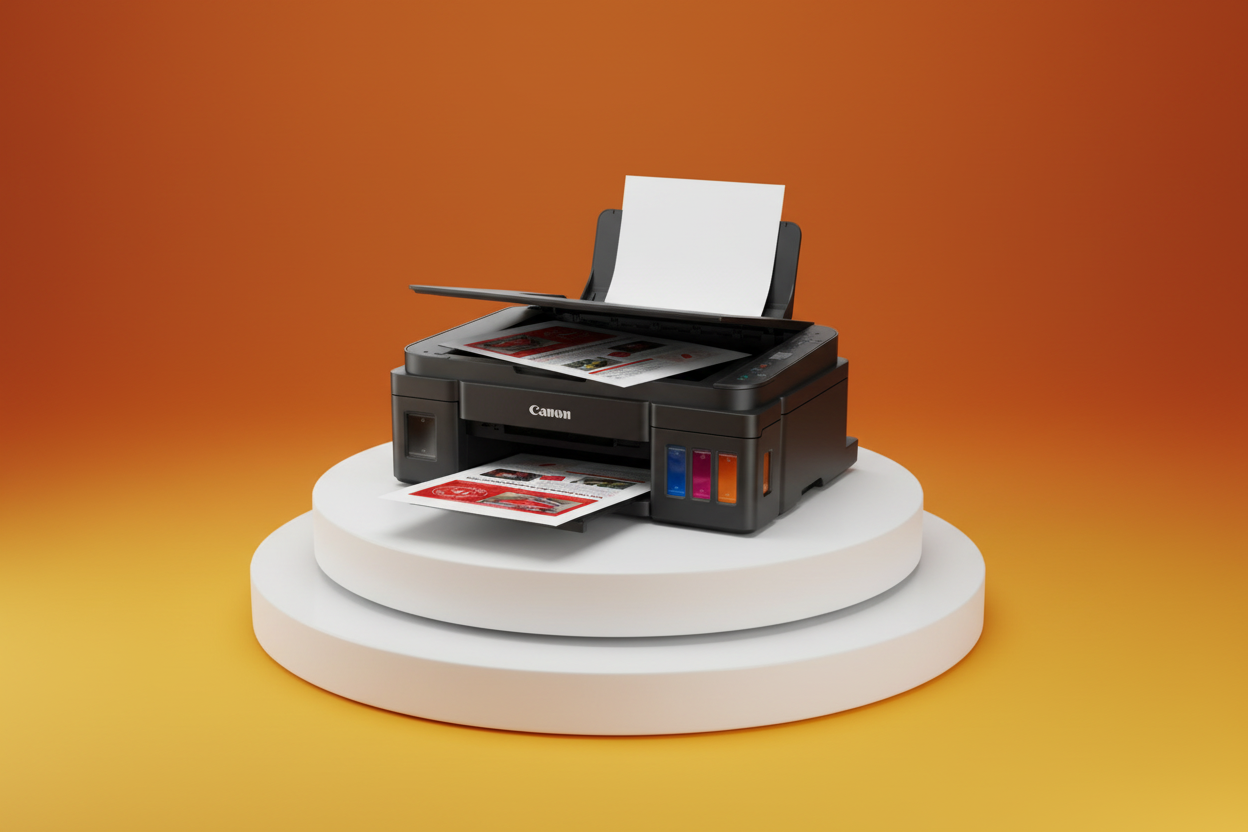 Canon Pixma G-3410 Ink Tank Printer, Black