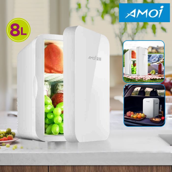 Amoi Small Car and Home Portable Fridge 8L by