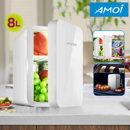 Amoi Small Car and Home Portable Fridge 8L by
