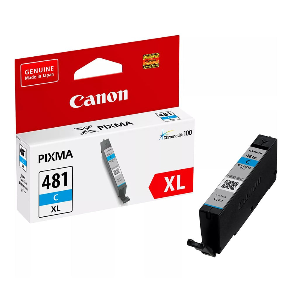 Canon CLI-481 XL High Yield Original Ink Cartridge, 2047C001